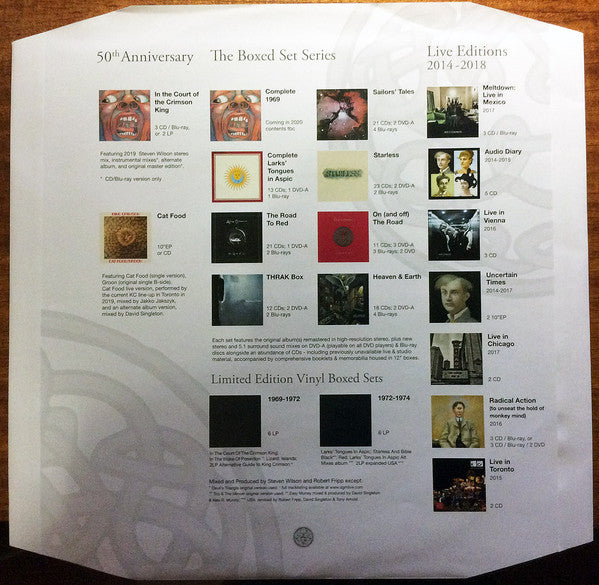 King Crimson : Red (LP, Album, RE, 200)