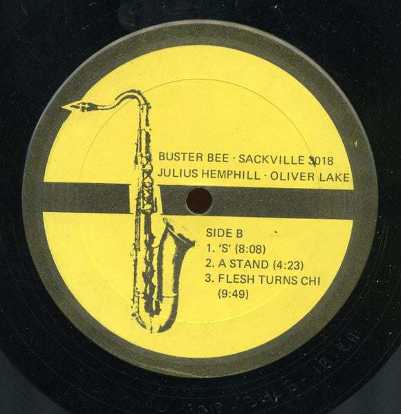 Oliver Lake • Julius Hemphill : Buster Bee (LP, Album)