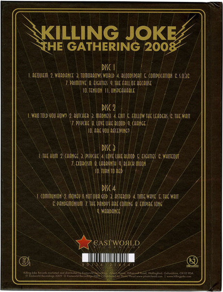 Killing Joke : The Gathering 2008 (4xCD, Album)