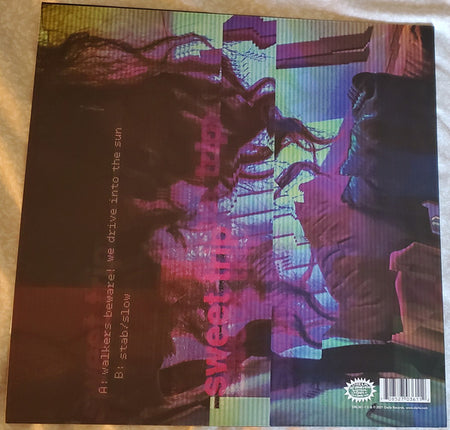 Sweet Trip : Walkers Beware! We Drive Into the Sun (12", Single, Tea)