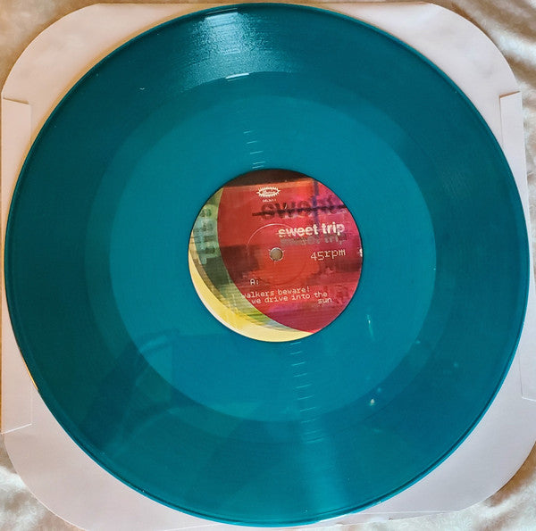 Sweet Trip : Walkers Beware! We Drive Into the Sun (12", Single, Tea)