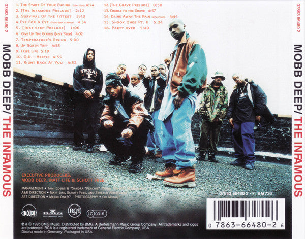 Mobb Deep : The Infamous (CD, Album, RP)