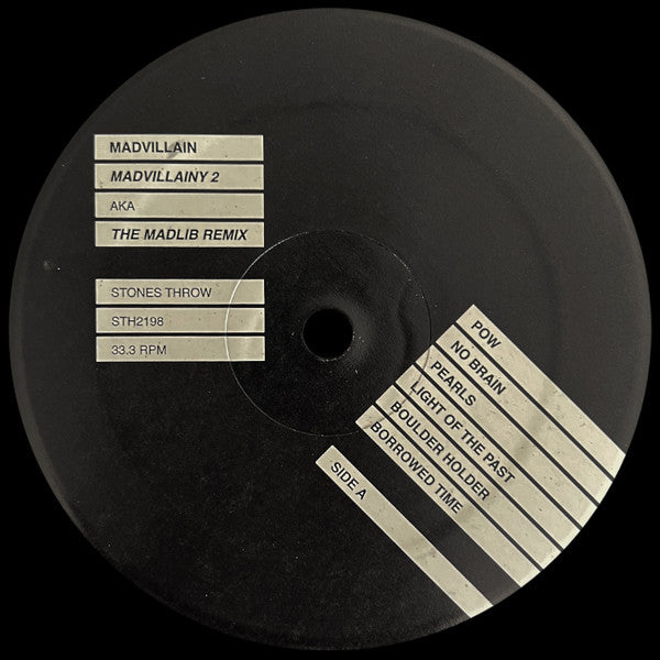 Madvillain : Madvillainy 2: The Madlib Remix (2xLP, Album, RE)