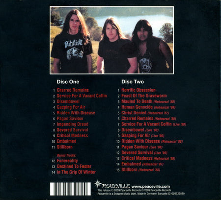 Autopsy (2) : Severed Survival (2xCD, Album, RE, RM, Dig)