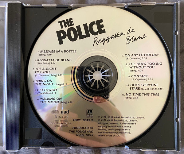 The Police : Reggatta De Blanc (CD, Album, Club, RE, RM, BMG)