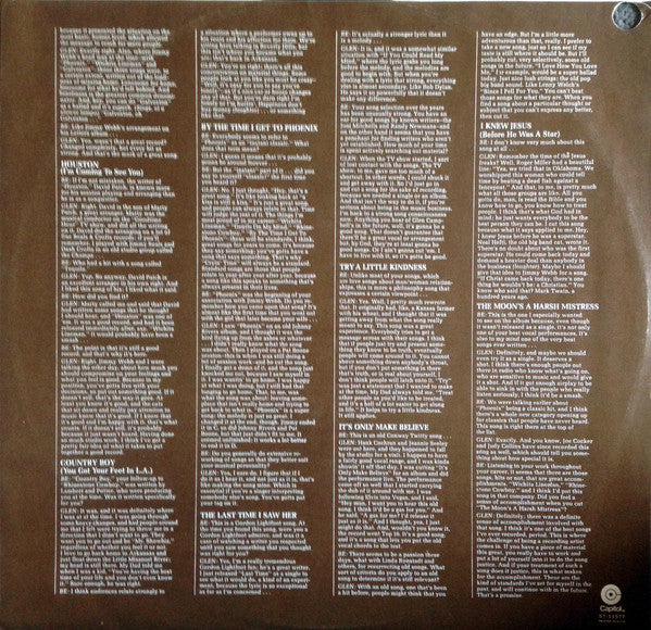 Glen Campbell : The Best Of Glen Campbell (LP, Comp, Los)