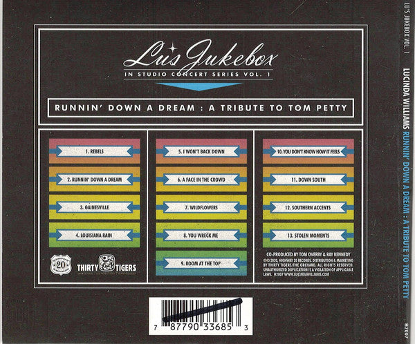 Lucinda Williams : Runnin' Down A Dream: A Tribute To Tom Petty (CD, Album)