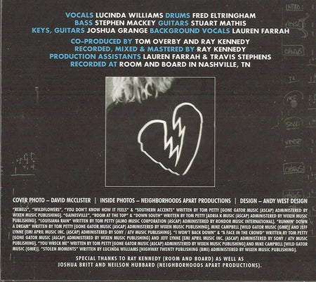 Lucinda Williams : Runnin' Down A Dream: A Tribute To Tom Petty (CD, Album)
