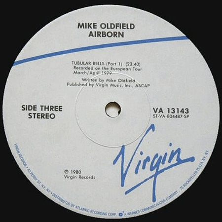 Mike Oldfield : Airborn (2xLP, Album, Spe)