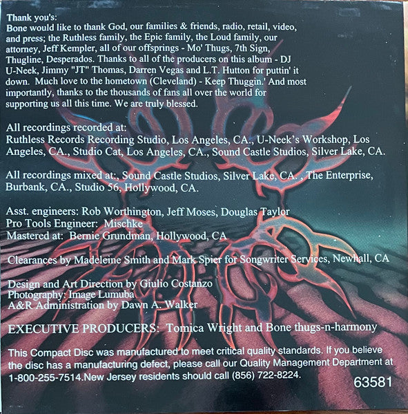Bone Thugs-N-Harmony : Btnhresurrection (CD, Album)