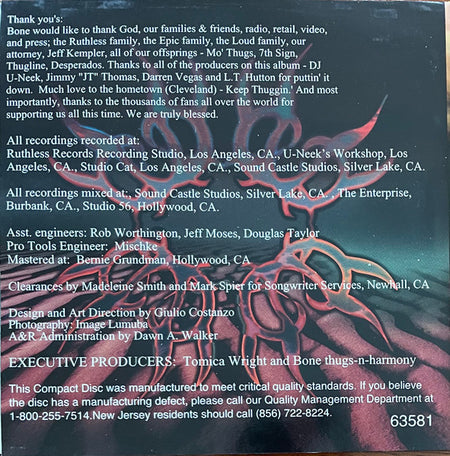 Bone Thugs-N-Harmony : Btnhresurrection (CD, Album)