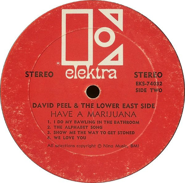 David Peel & The Lower East Side : Have A Marijuana (LP, Album, RP, All)