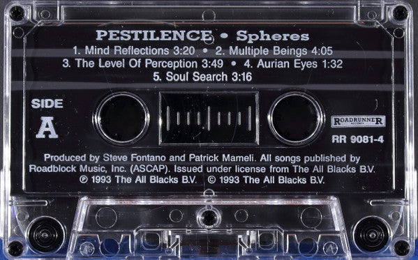 Pestilence : Spheres (Cass, Album)
