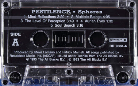Pestilence : Spheres (Cass, Album)