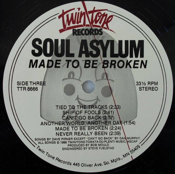 Soul Asylum (2) : Made To Be Broken (LP, Album)