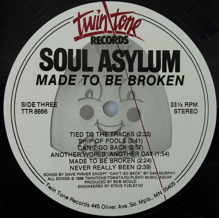 Soul Asylum (2) : Made To Be Broken (LP, Album)