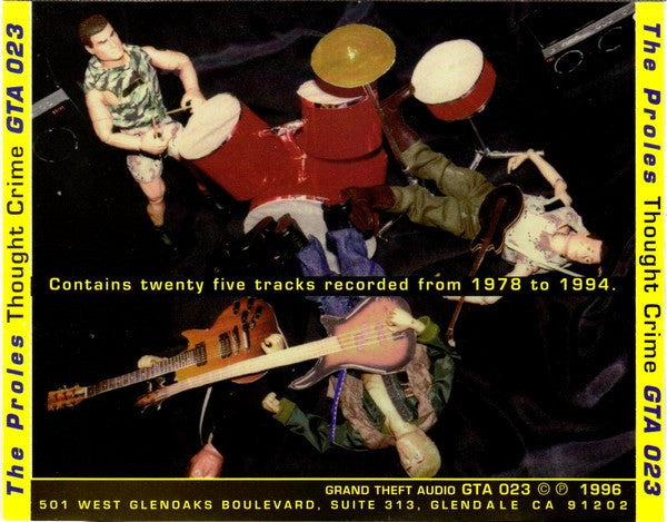 Proles : Thought Crime (CD, Comp)