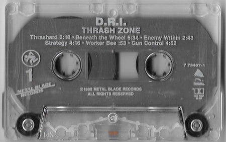 D.R.I.* : Thrash Zone (Cass, Album)