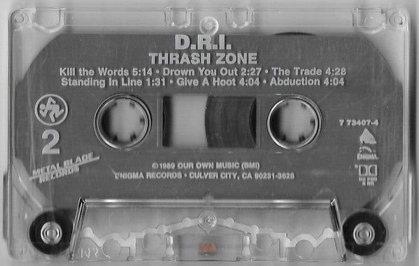 D.R.I.* : Thrash Zone (Cass, Album)