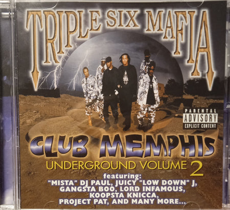 Triple Six Mafia* : Club Memphis (Underground Volume 2) (CD, Comp, RE)