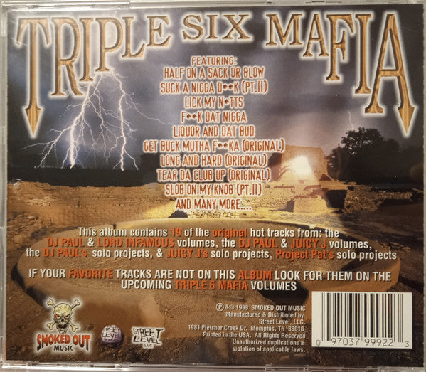 Triple Six Mafia* : Club Memphis (Underground Volume 2) (CD, Comp, RE)