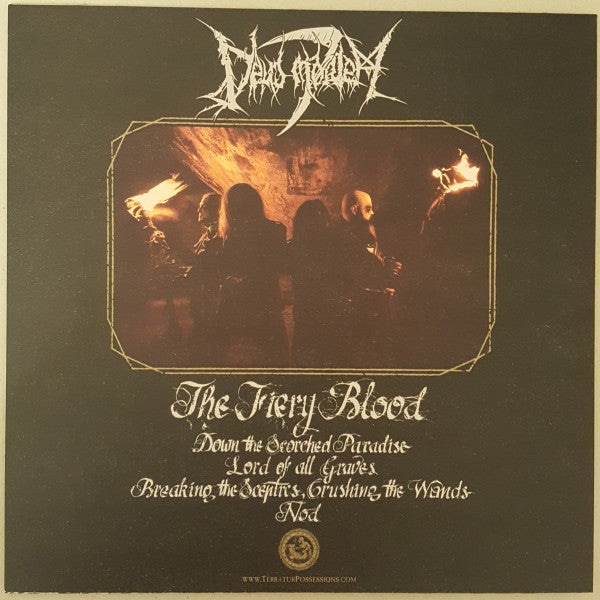 Deus Mortem : The Fiery Blood (LP, MiniAlbum, 180)