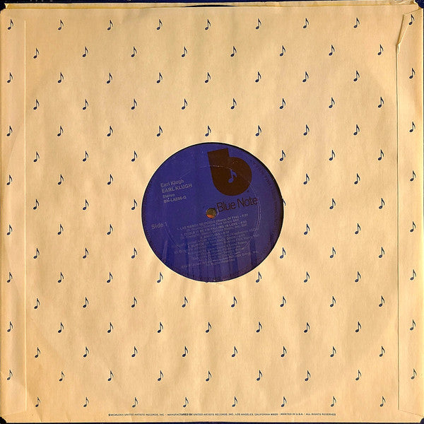 Earl Klugh : Earl Klugh (LP, Album, Ter)
