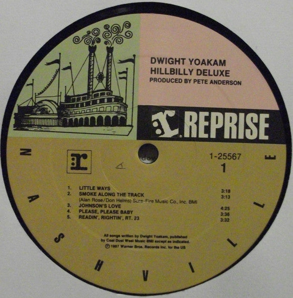 Dwight Yoakam : Hillbilly DeLuxe (LP, Album, Spe)