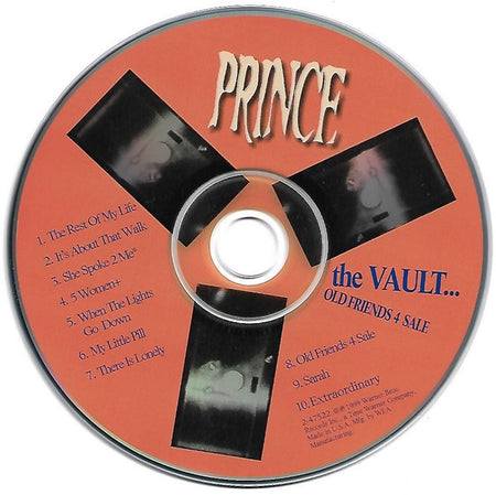 Prince : The Vault ... Old Friends 4 Sale (CD, Album, WEA)
