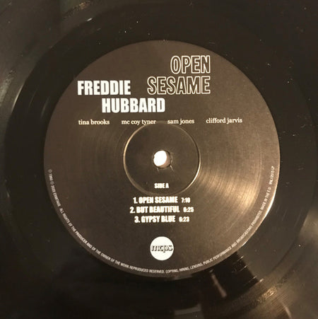 Freddie Hubbard : Open Sesame (LP, Album, RE)