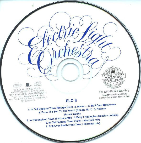 Electric Light Orchestra : ELO II (CD, Album, RE, RM)