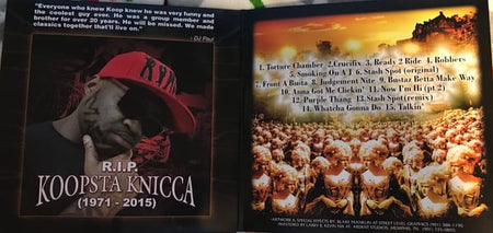 Three 6 Mafia Presents… Koopsta Knicca : Da Devil's Playground: Underground Solo (LP, Gre + LP, Yel + Album, Ltd, RE)