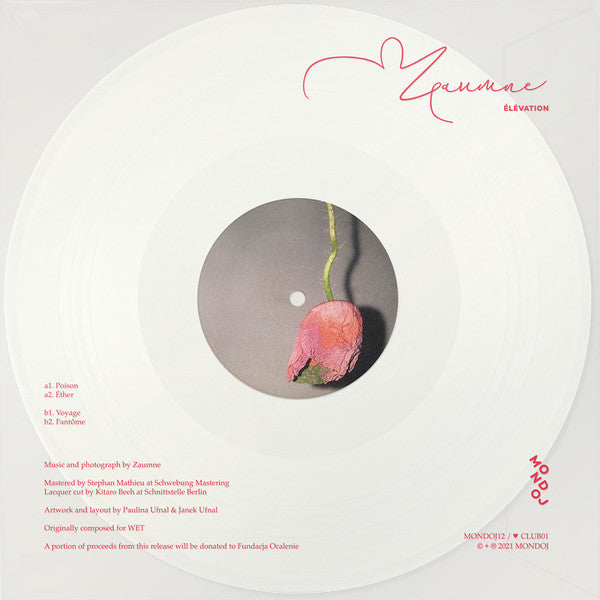 Zaumne : Élévation (12", Album, Ltd)