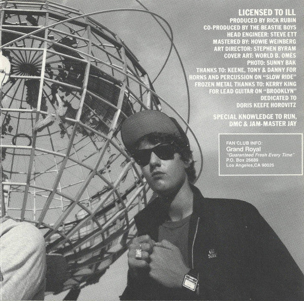 Beastie Boys : Licensed To Ill (CD, Album, RE, UML)