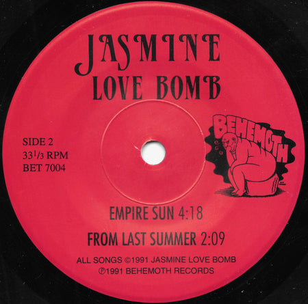 Jasmine Love Bomb* : An Announcement (7", EP, Ltd, Num)