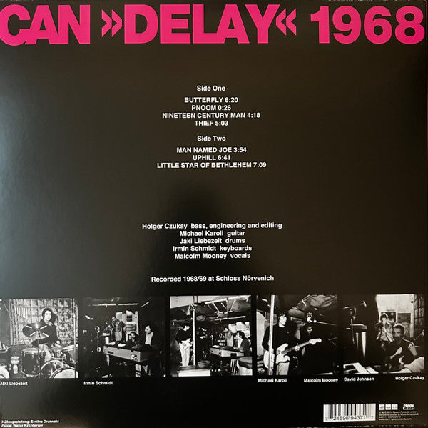 Can : Delay 1968 (LP, Album, Ltd, RE, RM, Pin)