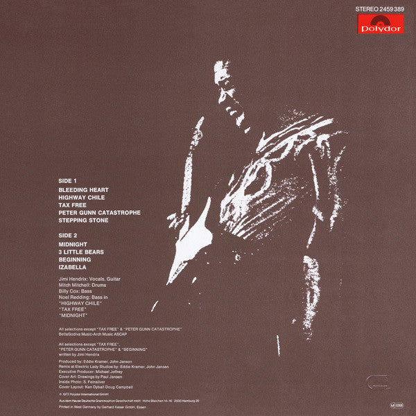 Jimi Hendrix : War Heroes (LP, Album, RE)
