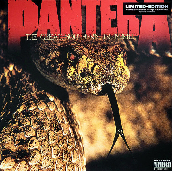 Pantera : The Great Southern Trendkill (LP, Album, Ltd, RE, Whi)