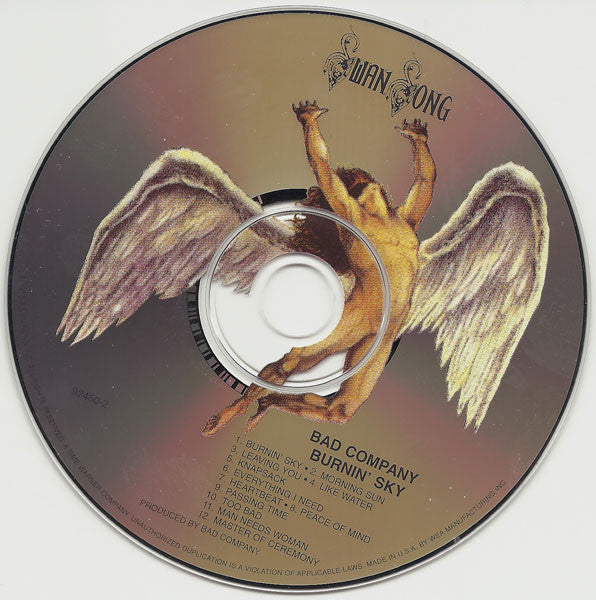 Bad Company (3) : Burnin' Sky (CD, Album, RE, RM)