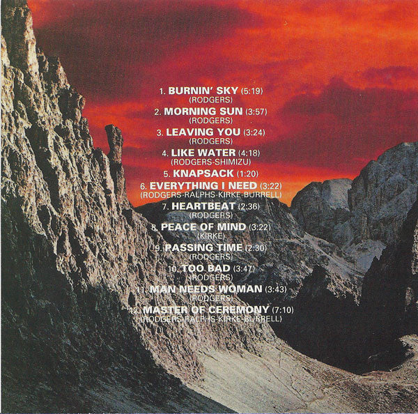 Bad Company (3) : Burnin' Sky (CD, Album, RE, RM)