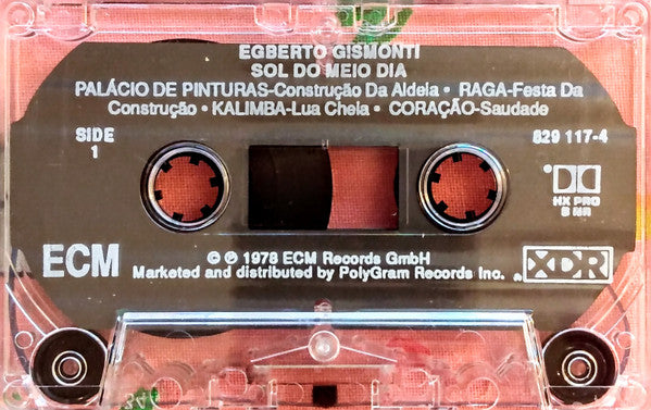 Egberto Gismonti : Sol Do Meio Dia (Cass, Album, RE)