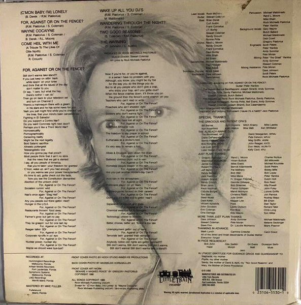 Rock Michaels Pastorius : The Warning (LP, Album)