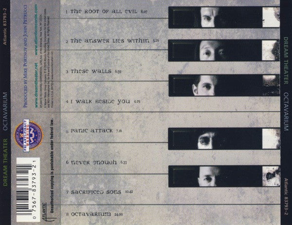 Dream Theater : Octavarium (CD, Album)