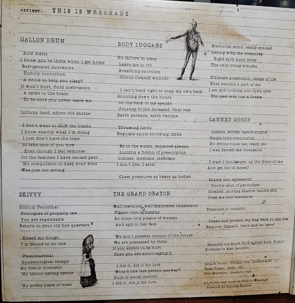 This Is Wreckage : I Don't Live, I Exist (LP, Ltd, Blu)