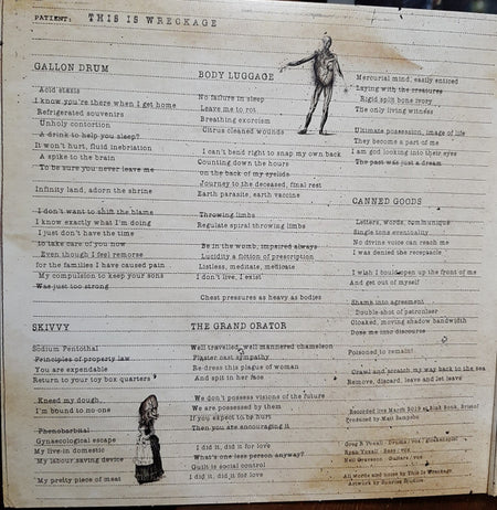 This Is Wreckage : I Don't Live, I Exist (LP, Ltd, Blu)