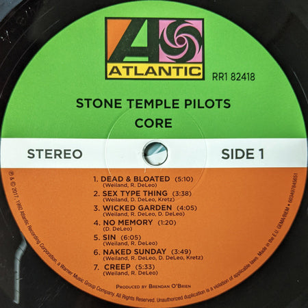 Stone Temple Pilots : Core (LP, Album, RE, RM, 180)