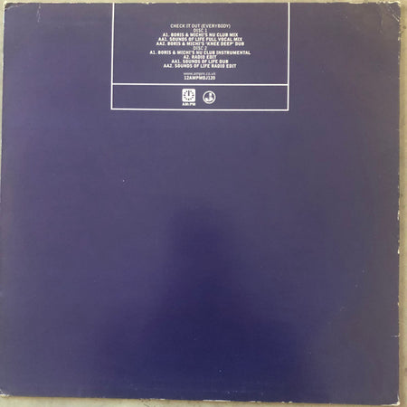 BMR Featuring Felicia Uwaje : Check It Out (Everybody) (2x12", Ltd, Promo)