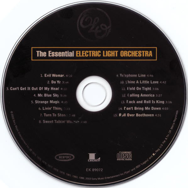 Electric Light Orchestra : The Essential Electric Light Orchestra (CD, Comp, RM, Pit)
