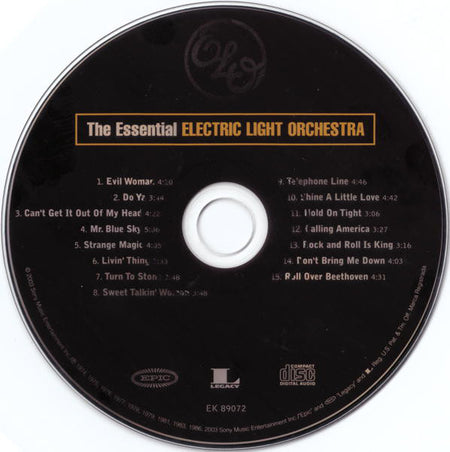 Electric Light Orchestra : The Essential Electric Light Orchestra (CD, Comp, RM, Pit)