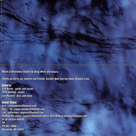 Sulaco : Sulaco (CD, EP)